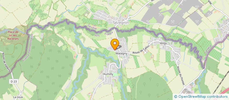 localisation de l'entreprise TROLLIET ALAIN à VIRY