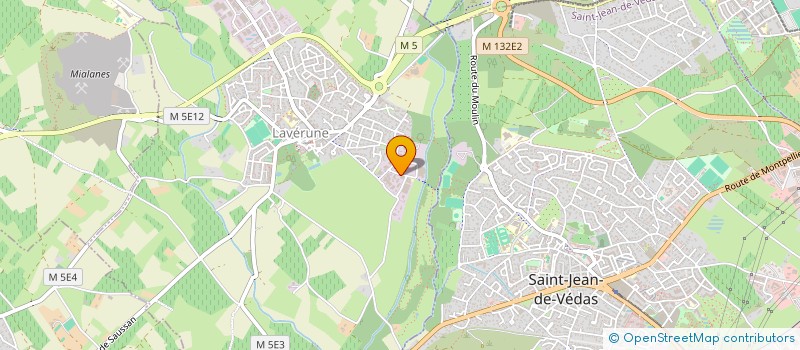 localisation de l'entreprise TROMELIN  LAVERUNE