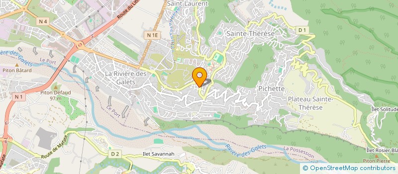 localisation de l'entreprise TROMELIN à LA POSSESSION
