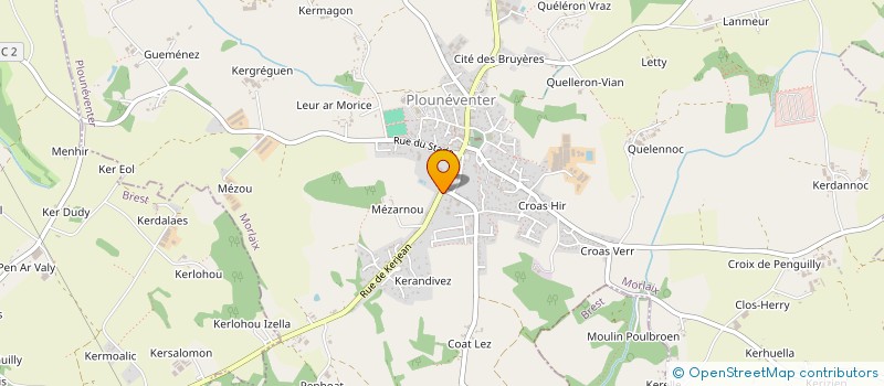 localisation de l'entreprise TROMELIN LOGISTIQUE à PLOUNEVENTER