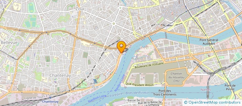 localisation de l'entreprise TROMP MEDICAL à NANTES