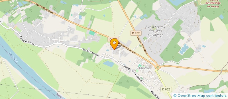 localisation de l'entreprise TROMPES DE CHASSE DE CHAMPS-BOIS à NEVOY