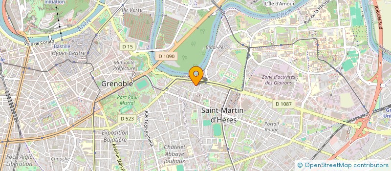 localisation de l'entreprise TROMPODO  SAINT-MARTIN-D'HERES