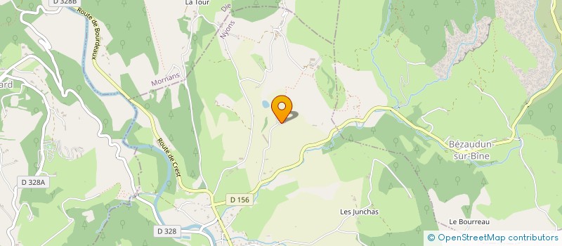 localisation de l'entreprise TRON à BOURDEAUX