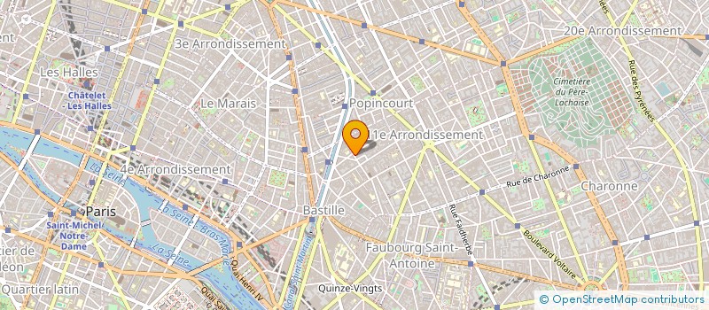 localisation de l'entreprise TRONCHE CAFE  PARIS