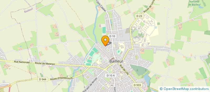 localisation de l'entreprise TRONIC DISTRIBUTION à BAILLEUL