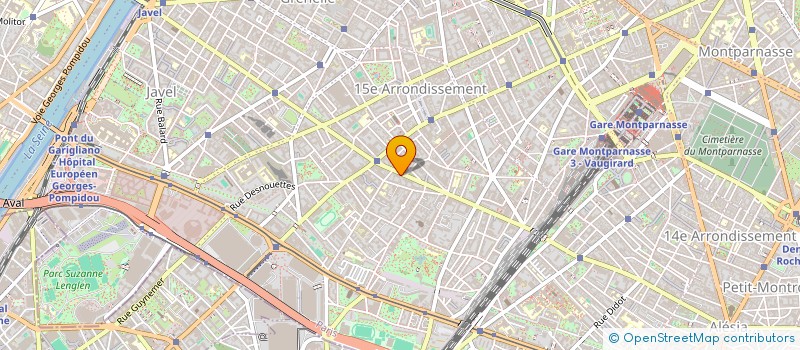 localisation de l'entreprise TRONIC FRANCE à PARIS