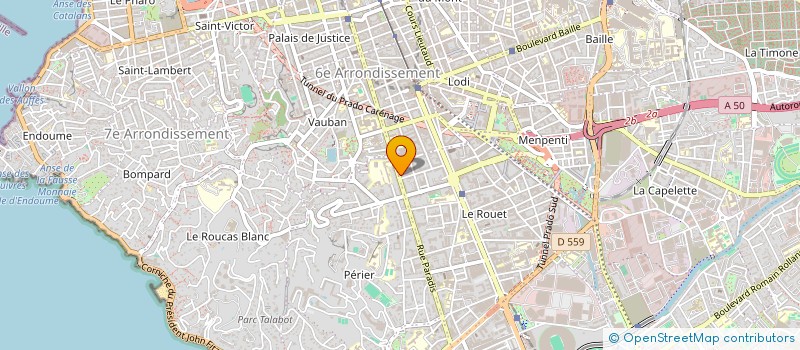 localisation de l'entreprise TRONIC INC à MARSEILLE