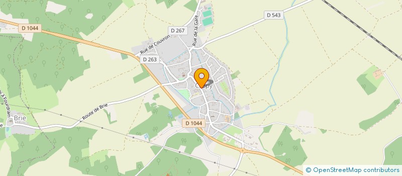 localisation de l'entreprise TRONNIER  CREPY