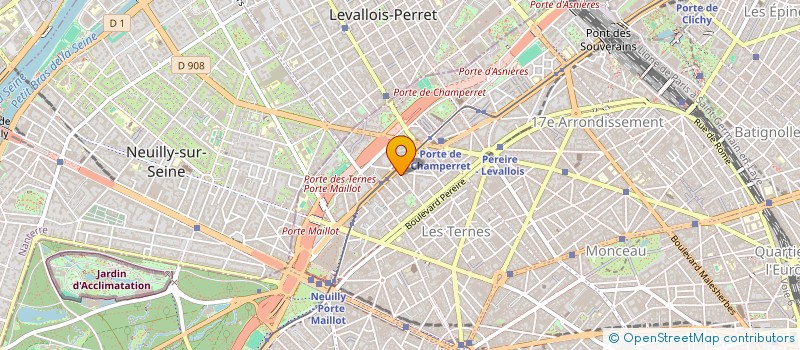 localisation de l'entreprise TROOF  PARIS