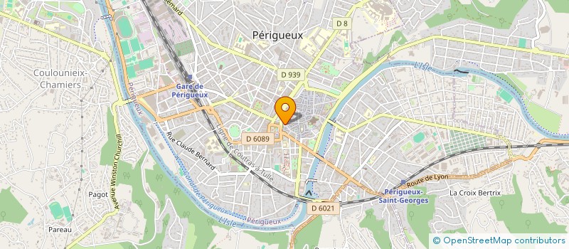 localisation de l'entreprise TROOPICANA  PERIGUEUX