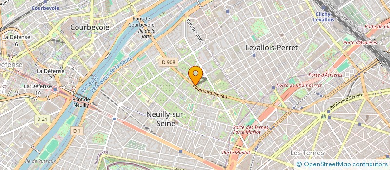 localisation de l'entreprise TROOV à NEUILLY-SUR-SEINE