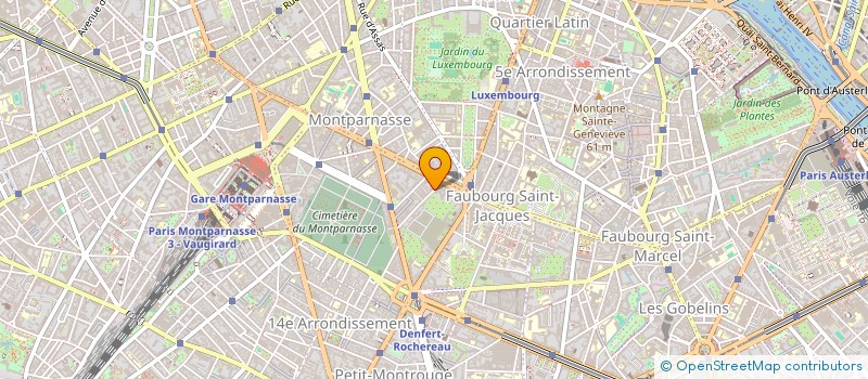 localisation de l'entreprise TROP DE TOUT PRODUCTIONS  PARIS