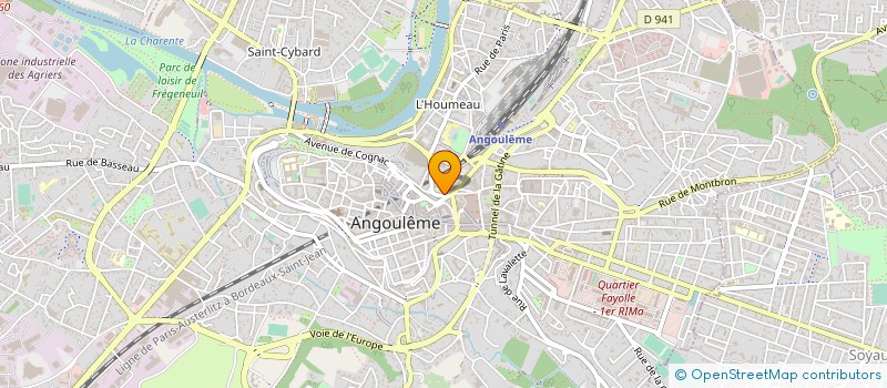localisation de l'entreprise TROP'S COGNAC à ANGOULEME