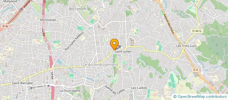 localisation de l'entreprise TROPEL à MARSEILLE
