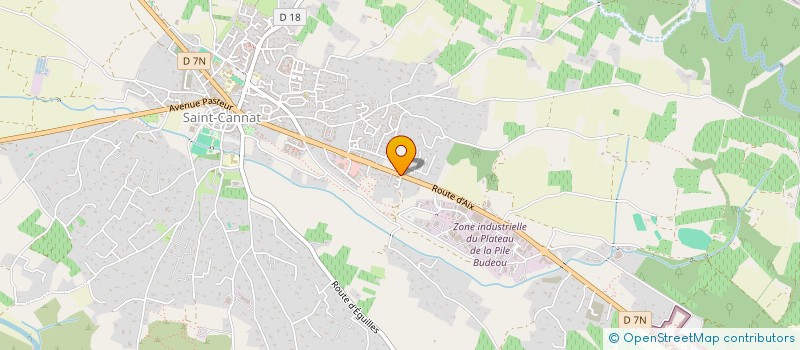 localisation de l'entreprise TROPEL DES LICES  SAINT-CANNAT