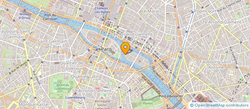 localisation de l'entreprise TROPEZ  PARIS