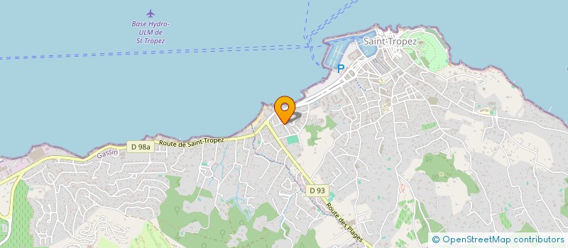 localisation de l'entreprise TROPEZIENNE à SAINT-TROPEZ