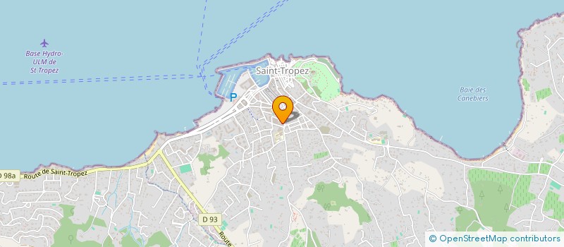 localisation de l'entreprise TROPEZIENNE à SAINT-TROPEZ