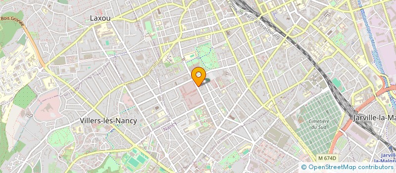 localisation de l'entreprise TROPH'ICN  NANCY