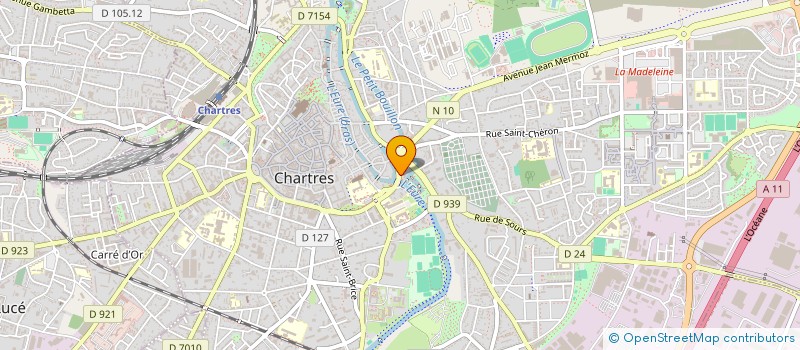 localisation de l'entreprise TROPHEE DE L'ESPOIR à CHARTRES