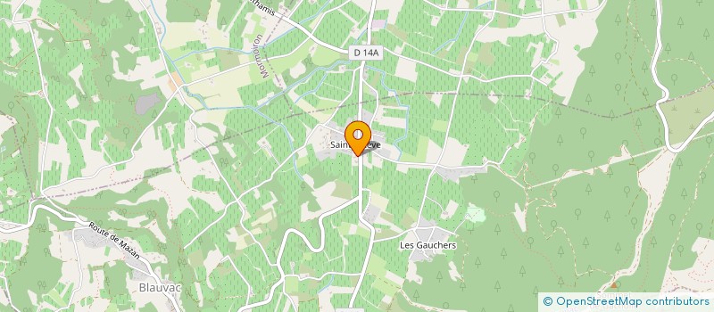 localisation de l'entreprise TROPHEES DES COLS COM  BLAUVAC