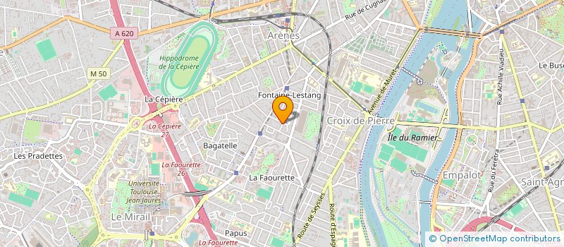 localisation de l'entreprise TROPHEES DES METIERS DE L'HUMAIN  TOULOUSE