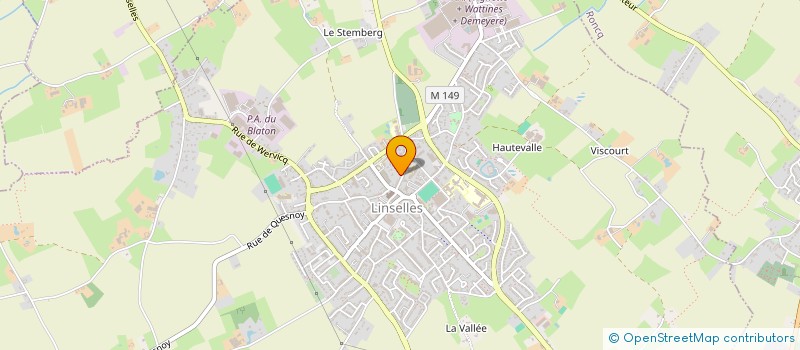 localisation de l'entreprise TROPHISTES NORDISTES à LINSELLES