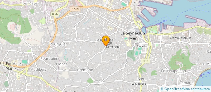 localisation de l'entreprise TROPI K'DANSE  LA SEYNE-SUR-MER