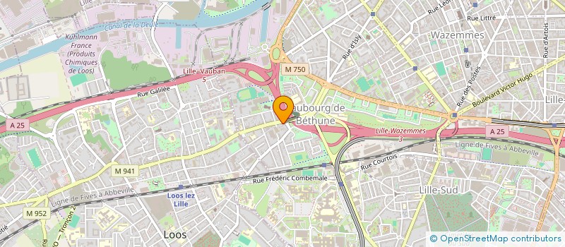 localisation de l'entreprise TROPIC à LILLE