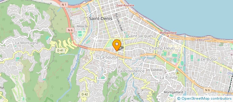 localisation de l'entreprise TROPIC AUSTRAL  SAINT-DENIS