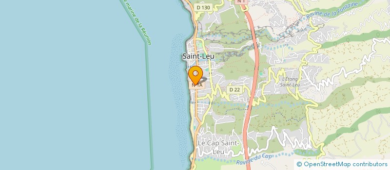 localisation de l'entreprise TROPIC EMOTIONS  SAINT-LEU