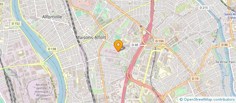 localisation de l'entreprise TROPIC EUROP à MAISONS ALFORT