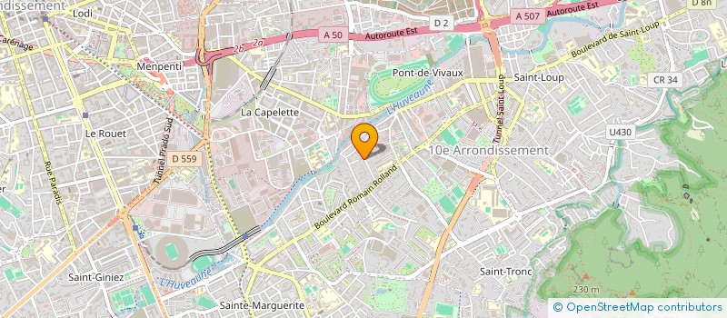 localisation de l'entreprise TROPIC EVENTS à MARSEILLE