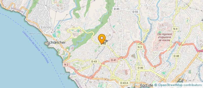 localisation de l'entreprise TROPIC IMMOBILIER  SCHOELCHER