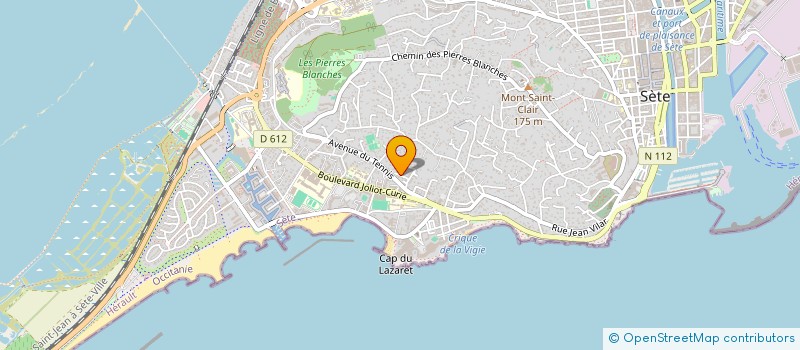 localisation de l'entreprise TROPIC IMPORT  SETE