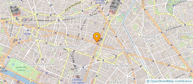 localisation de l'entreprise TROPIC MODE  PARIS