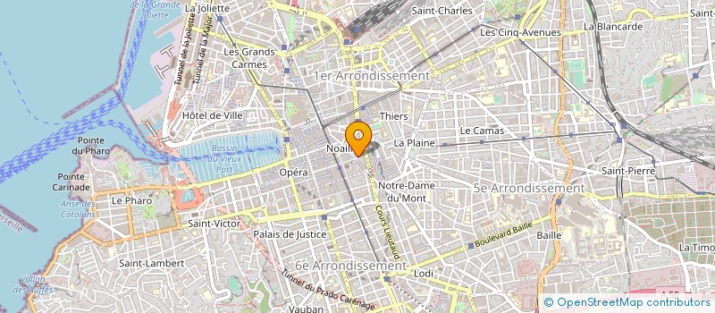 localisation de l'entreprise TROPIC'MUSIC à MARSEILLE