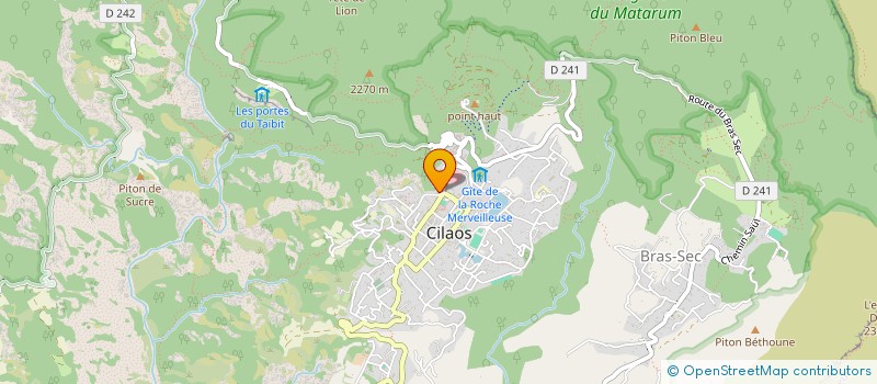 localisation de l'entreprise TROPIC ORGANISATION à CILAOS