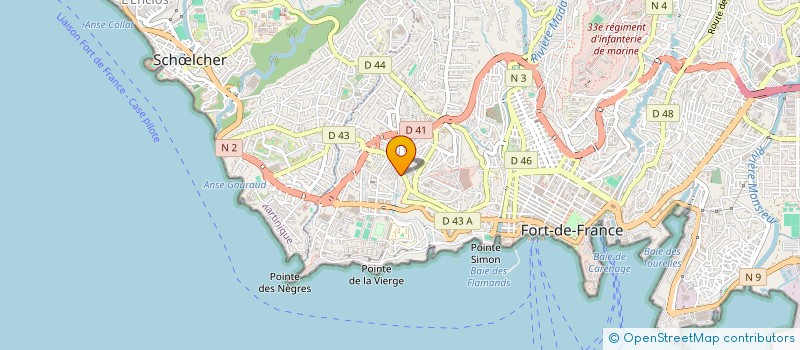 localisation de l'entreprise TROPIC RENOV à FORT-DE-FRANCE