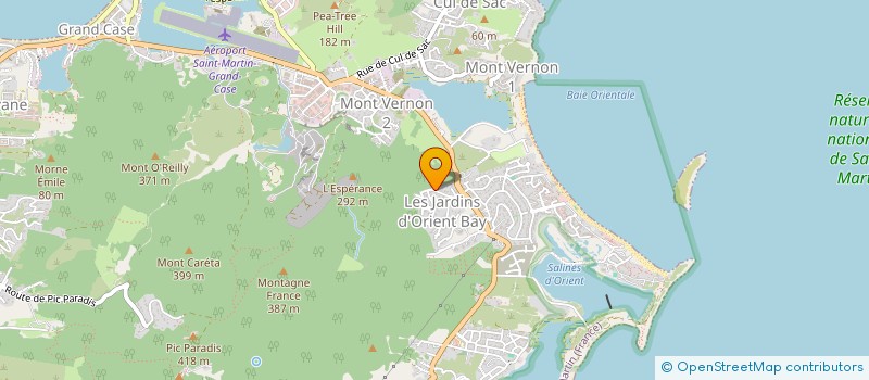 localisation de l'entreprise TROPIC RENOV  SAINT MARTIN