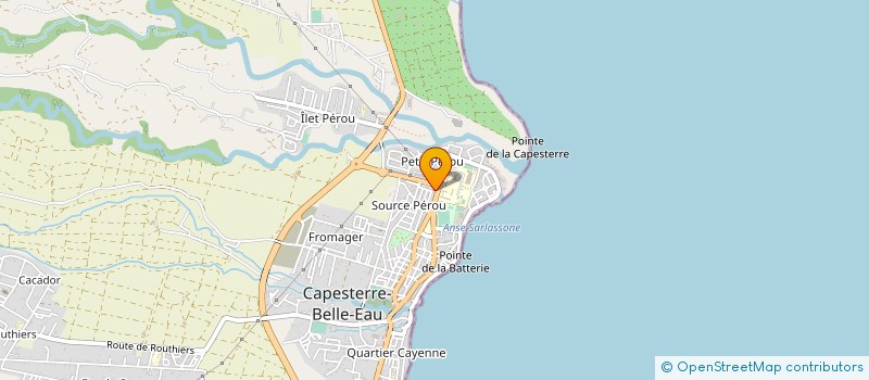 localisation de l'entreprise TROPIC TRANSPORTS à CAPESTERRE-BELLE-EAU