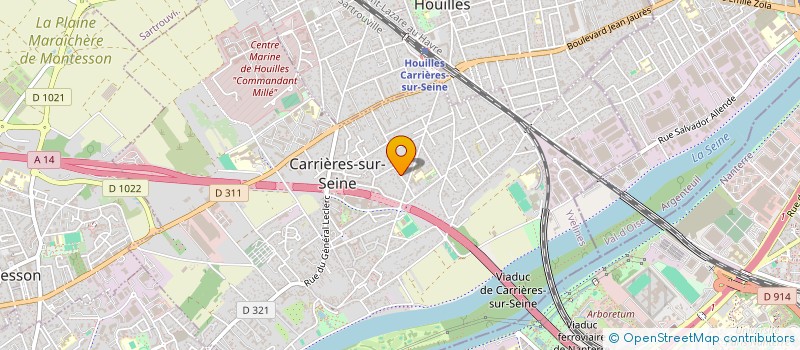 localisation de l'entreprise TROPICAAL  CARRIERES-SUR-SEINE