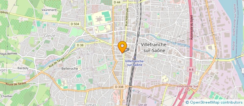 localisation de l'entreprise TROPICAL CAFE à VILLEFRANCHE-SUR-SAONE