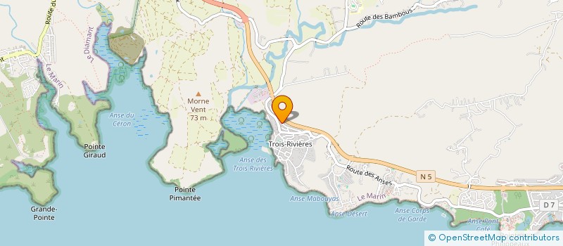 localisation de l'entreprise TROPICAL DESIGN LAB  SAINTE-LUCE