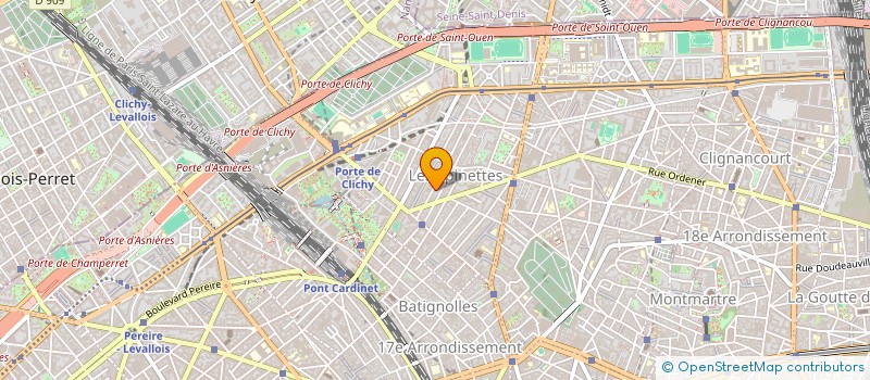 localisation de l'entreprise TROPICAL DISTRIBUTION  PARIS