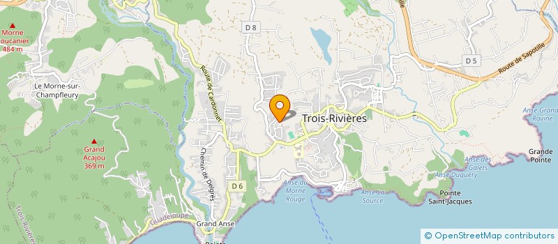 localisation de l'entreprise TROPICAL FRUITS ET LEGUMES à TROIS RIVIERES