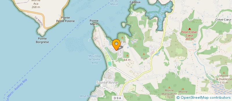 localisation de l'entreprise TROPICAL GOLF  SAINTE-ANNE