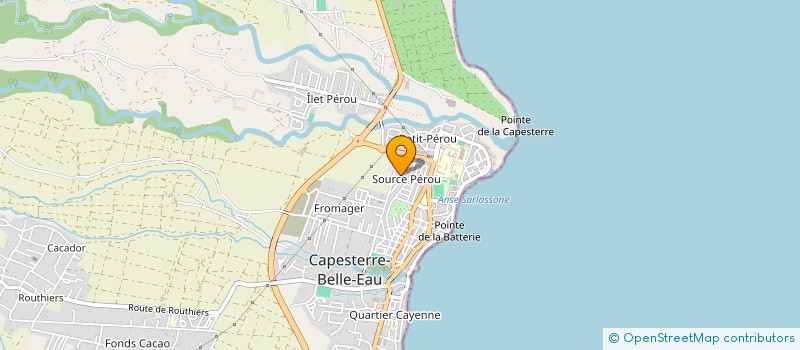 localisation de l'entreprise TROPICAL GUADELOUPEAN VENTURES SERVICES à CAPESTERRE-BELLE-EAU