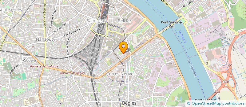 localisation de l'entreprise TROPICAL MUSIC  BORDEAUX